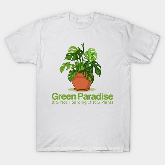 Green paradise T-Shirt by AOAOCreation